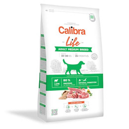 Produktbild von Calibra Life Adult Medium Breed Lamm - 12 kg