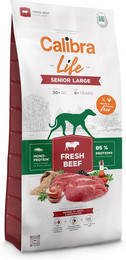 Produktbild von Calibra Life Senior Large Breed mit frischem Rind - 12 kg