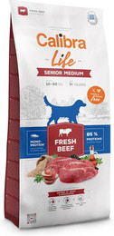 Produktbild von Calibra Life Senior Medium Breed mit frischem Rind - 2 x 12 kg