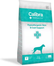 Produktbild von CALIBRA Veterinary Diet Dog Hypoallergenic Skin & Coat Support - 2 kg