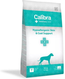 Produktbild von CALIBRA Veterinary Diet Dog Hypoallergenic Skin & Coat Support - 12 kg