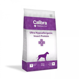 Produktbild von Calibra Veterinary Diet Dog Ultra Hypoallergenic Insect Trockenfutter - 12 kg