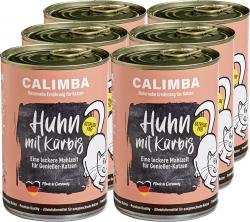 Produktbild von Calimba Katzenfutter Huhn mit Kürbis