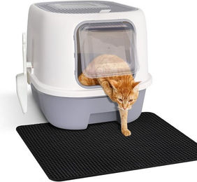 Produktbild von CALIYO Geschlossene Katzentoilette mit Schublade und Matte