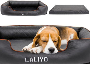 Produktbild von CALIYO Orthopädisches Hundebett mit Gedächtnisschaum und waschbarer Abdeckung