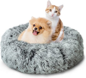 Produktbild von CALIYO Tierbett rund für Katzen und kleine Hunde