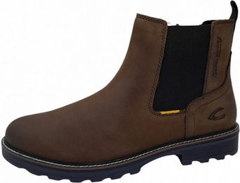Camel Active Herren Chelsea Boots Tumbled Nubuk Dunkelbraun 43 – Bild 1 von 3