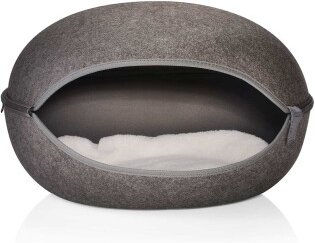 Canadian Cat Company Katzenhöhle Katzennest uni-anthrazit – Bild 1 von 3