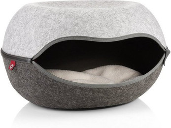 Produktbild von Canadian Cat Company Katzennest 2.0 Katzenhöhle anthrazit-grau