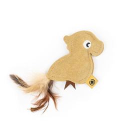 Produktbild von Canadian Cat Company Katzenspielzeug Duft-Kissen Pferdchen aus Leder mit Katzenminze