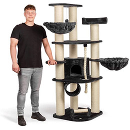 Produktbild von Canadian Cat Company Kratzbaum Dawson anthrazit/beige