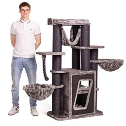 Produktbild von Canadian Cat Company Kratzbaum Hudson schwarz/grau
