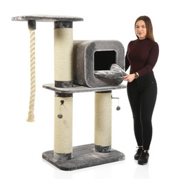 Produktbild von Canadian Cat Company Kratzbaum Kingston grau