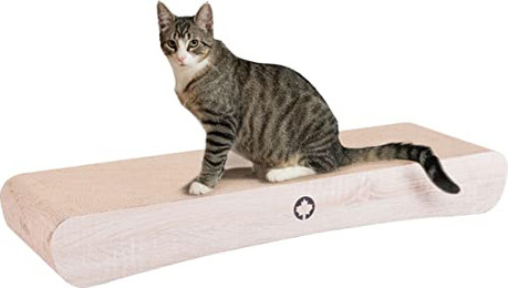 Produktbild von Canadian Cat Company Kratzpappe Kratzbrett Jumbo Wave XXL naturfarben