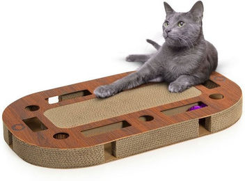 Canadian Cat Company Kratzpappe Playplate Small Walnuss – Bild 1 von 5