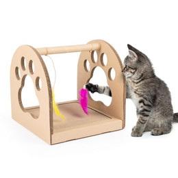 Produktbild von Canadian Cat Company Kratzpappe TIMBER mit Fangspiel