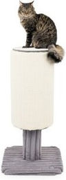 Canadian Cat Company Kratzsäule Kratzstamm Jasper, Kratzmöbel, Katzenmöbel, Kratztonne, grau, 48 x 48 x 96cm – Bild 1 von 9