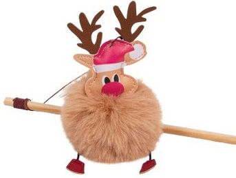 Canadian Cat Company Spielangel Rudolph beige – Bild 1 von 8