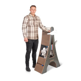 Produktbild von CanadianCat Company Design-Kratzmöbel Eiffelturm
