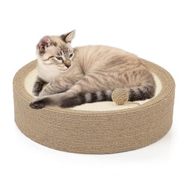Produktbild von CanadianCat Company Katzen Kratzlounge PADY rund aus Sisal