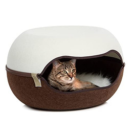 Produktbild von CanadianCat Company Katzennest 2.0 Katzenhöhle Creme/Braun