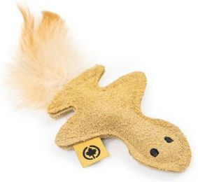 Produktbild von CanadianCat Company Katzenspielzeug Duft-Kissen aus Leder mit Katzenminze Vogel