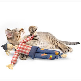 Produktbild von CanadianCat Company Katzenspielzeug mit Katzenminze Vogelscheuche - 5 g