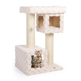 Produktbild von CanadianCat Company Kratzbaum Clifton 107cm Katzenbaum große Katzen stabil