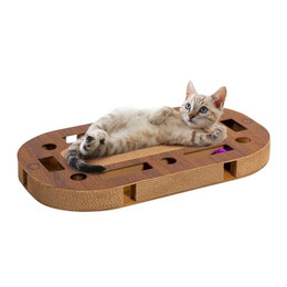 Produktbild von CanadianCat Company PlayPlate Katzenspielplatz mit Kratzpappe