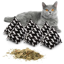 Produktbild von CanadianCat Schmusekissen Pyramide XL 6er Set mit Katzenminze