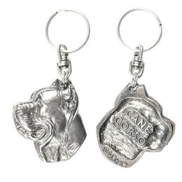 Cane Corso Silber Anhänger mit Hundemotiv in Geschenkbox – Bild 1 von 6