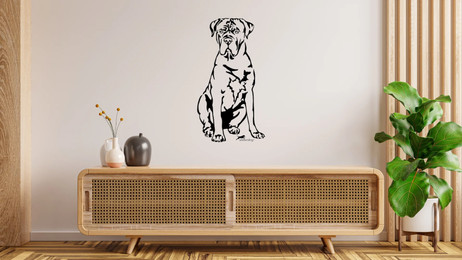 Produktbild von Cane Corso Wandtattoo – Hochwertige Wanddekoration für Wohnzimmer, Schlafzimmer und Kinderzimmer – In verschiedenen Größen erhältlich