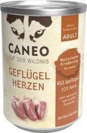 Produktbild von Caneo Ruf der Wildnis Geflügelherzen getreidefrei