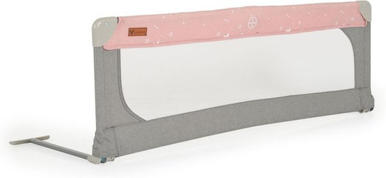 Produktbild von Cangaroo Bettschutzgitter Leinen 130 cm klappbar rosa