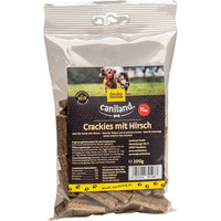 Produktbild von Caniland Crackies Hirsch Hundesnack - 6 x 200 g