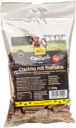 Produktbild von Caniland Crackies Truthahn - 3 x 200 g