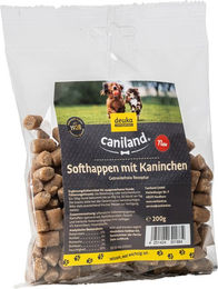 Produktbild von Caniland Softhappen Getreidefrei mit Kaninchen - 4 x 200 g