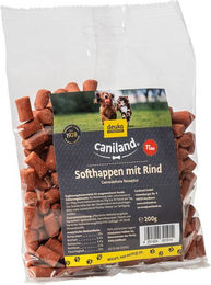 Produktbild von Caniland Softhappen Getreidefrei mit Rind - 2 x 200 g