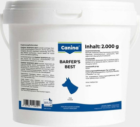 Produktbild von Canina Barfer's Best Nahrungsergänzung für Hunde - 2 kg