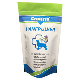 Produktbild von Canina Hanf Pulver Hund - 200 g