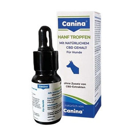 Produktbild von Canina Hanf Tropfen mit natürlichem CBD Gehalt - 10 ml