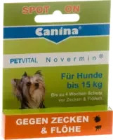 Produktbild von Canina PETVITAL Novermin Spot On für kleine Hunde - 2 ml