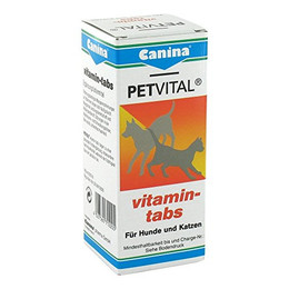 Produktbild von Canina PETVITAL Vitamin-Tabs für Katzen und Hunde - 100 g