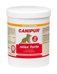 Canipur Vetripharm Relax forte Ergänzungsfuttermittel für Hunde - 500 g – Bild 1 von 3