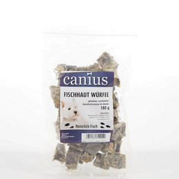 Produktbild von Canius Fischhaut Würfel - 70 g