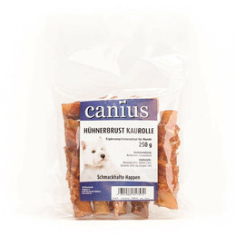 Produktbild von Canius Hühnerbrust Kaurollen - 12 x 250 g