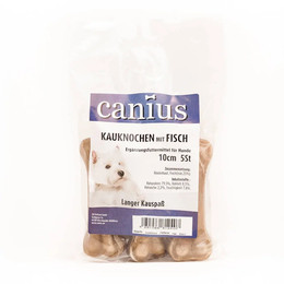 Produktbild von Canius Hundesnacks Kauknoch Fisch 10cm 5St