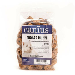 Produktbild von Canius Nogas Huhn Hundesnack - 8 x 500 g