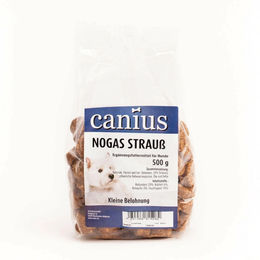 Produktbild von Canius Nogas Strauss Hundesnack - 500 g