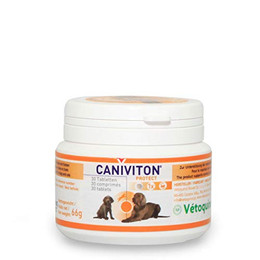 Produktbild von Caniviton Protect Kautabletten für Hunde & Katzen - 2,2 g